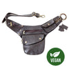 Vegan Leather Hip Bag - Falcon Brown
