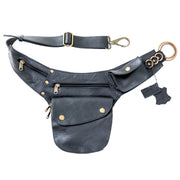 Leather Hip Bag | Black