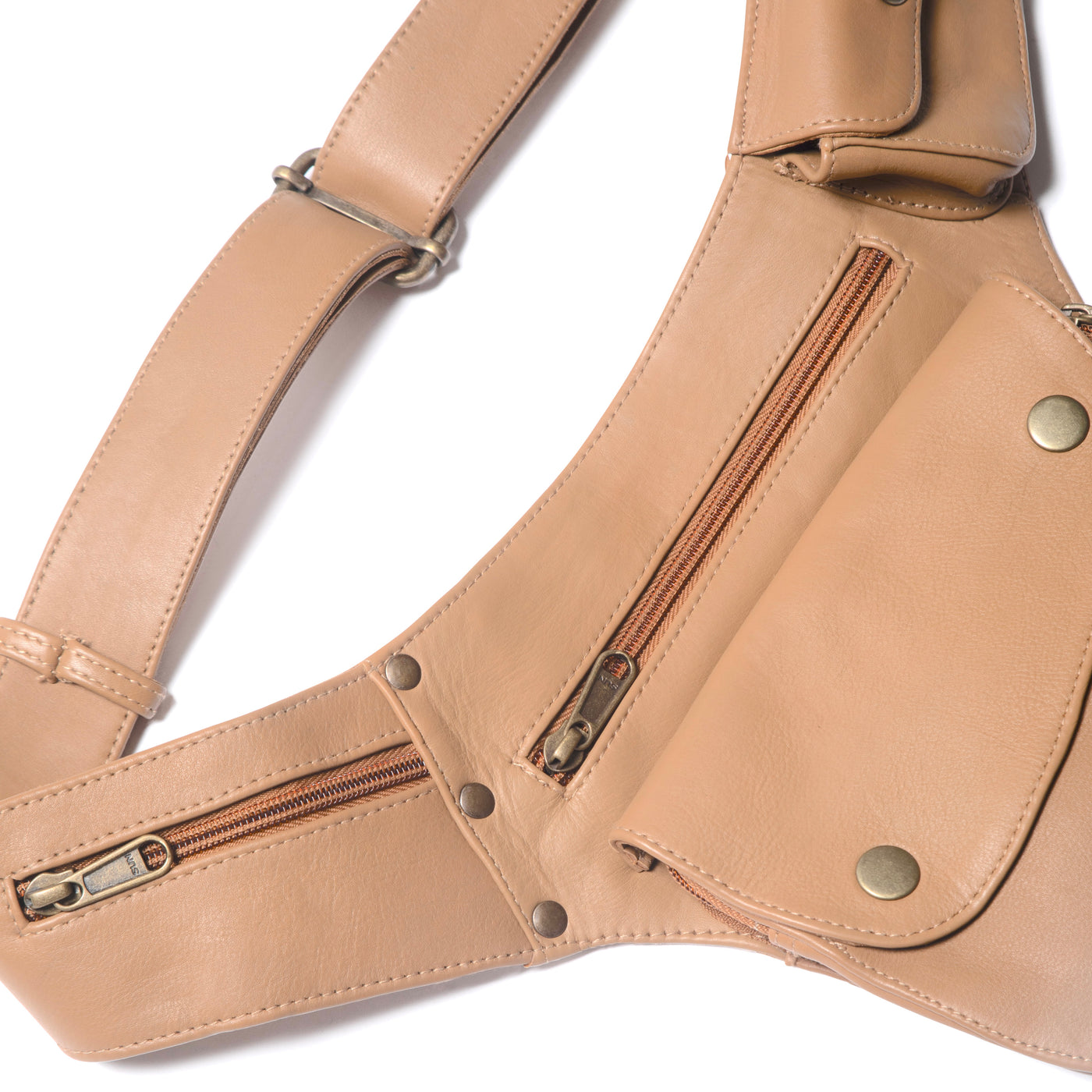 Leather Hip Bag | Tan