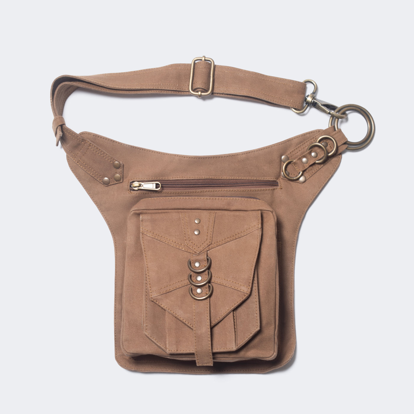 Canvas Tank Belt - Tan