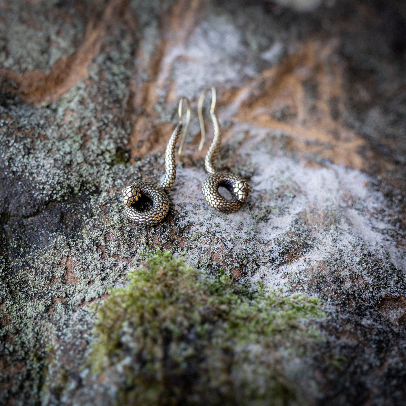 Serpent Constrictor Earrings