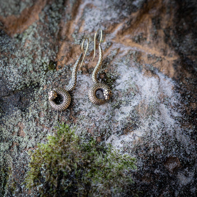 Serpent Constrictor Earrings