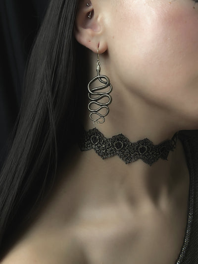 Lamia Serpent Earrings