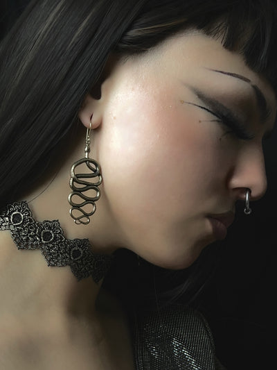 Lamia Serpent Earrings