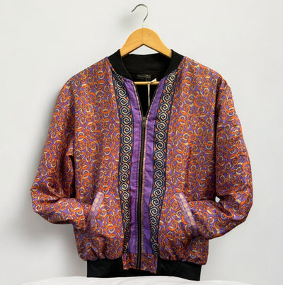 Bomber Jacket - Recycled Sari | Ex Display | Small (8-10)