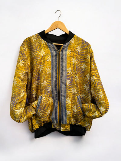 Bomber Jacket - Recycled Sari | Ex Display | XL (20 -24)