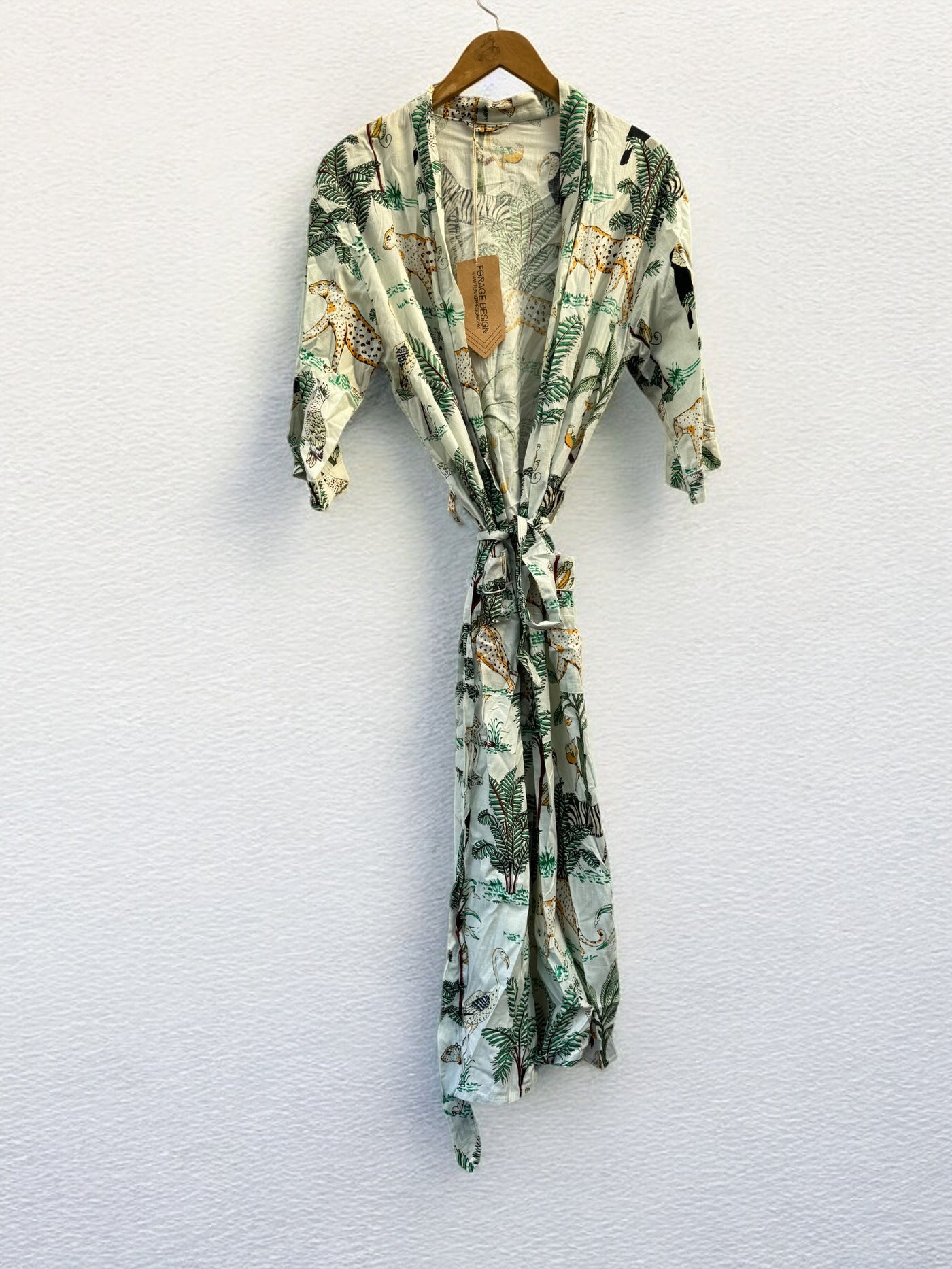 Long Kimono - 100% Cotton  | Free Size (8-16)