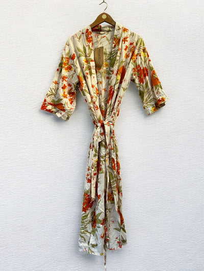 Long Kimono - 100% Cotton | Ex Display | Free Size ( 8 - 16)