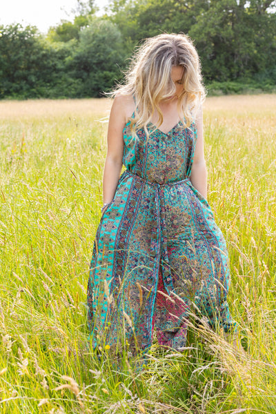 Wide Leg Jumpsuit | Ex Display | Free Size | Ginger