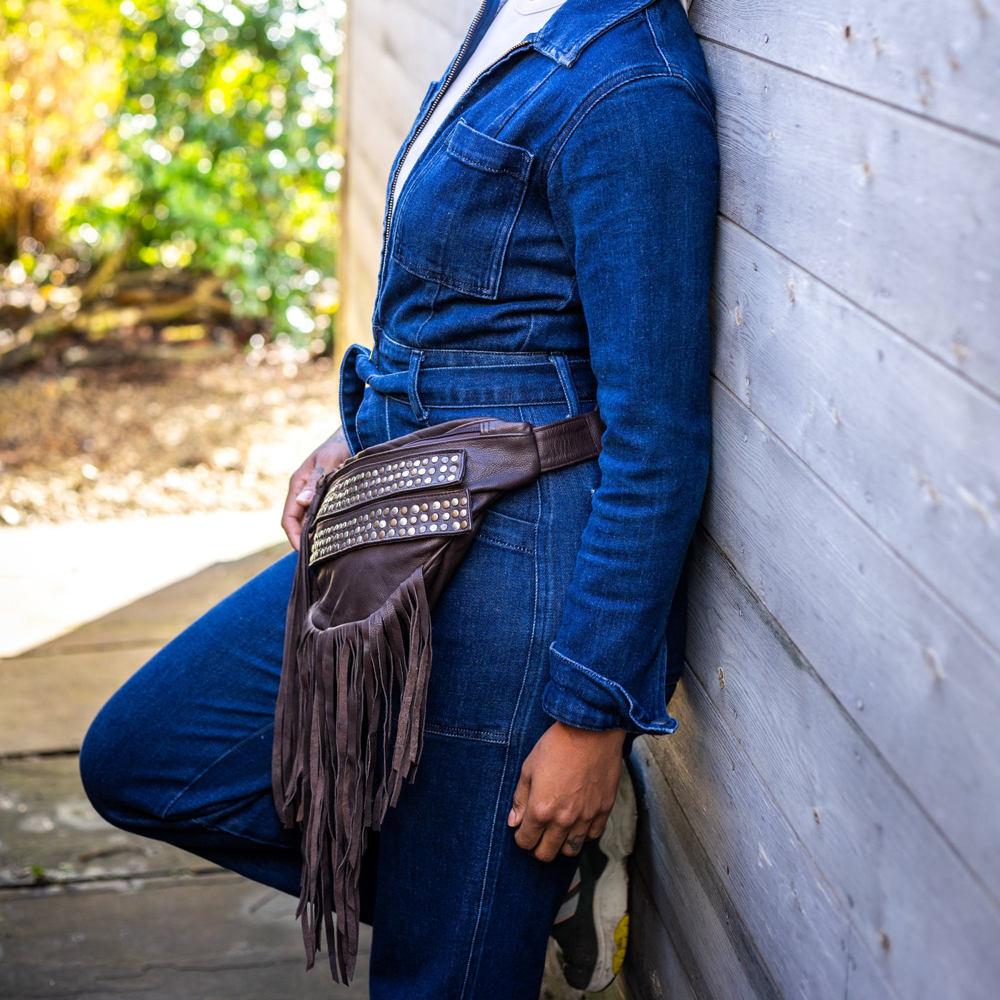 Tassel Kaida Belt | Falcon Brown