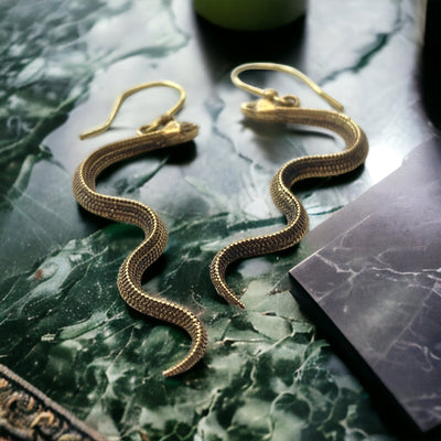 Zephyra Serpent Earrings