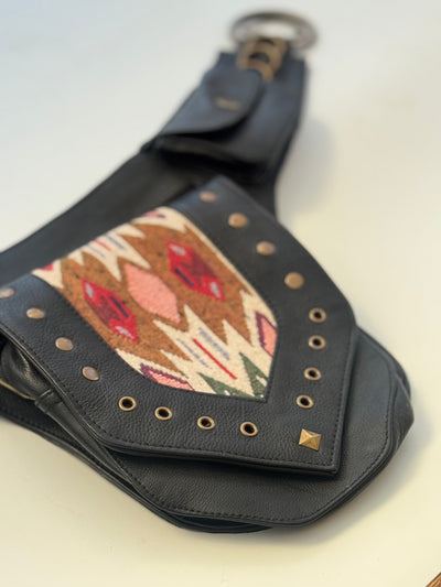 Leather Niisha Belt | Black