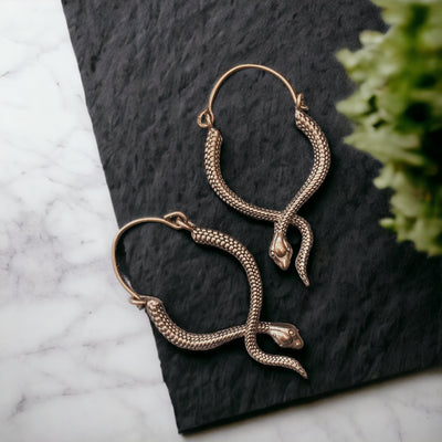 Serpent Knot Earrings