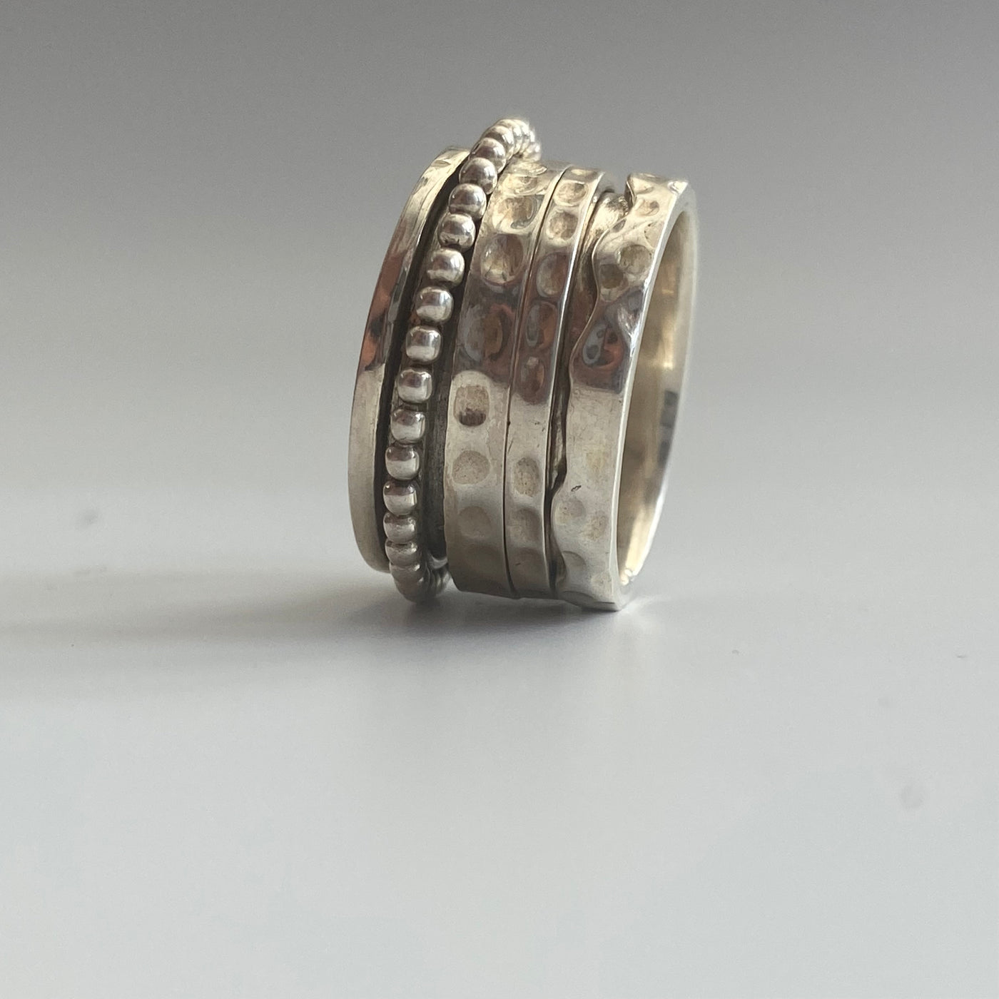 Silver Spinning Ring - P