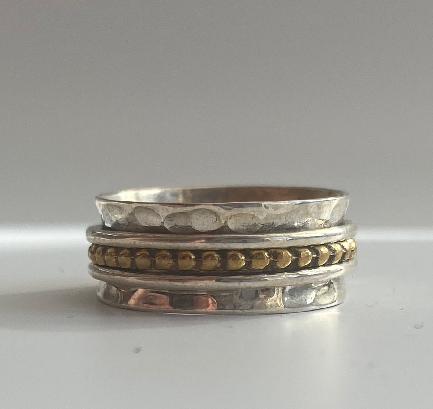 Silver Spinning Ring - P
