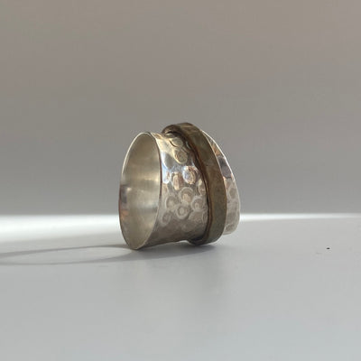 Silver Spinning Ring - N
