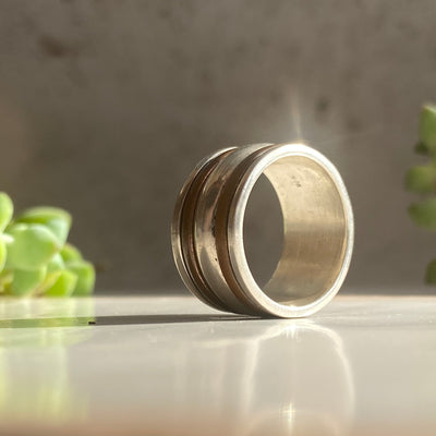 Silver Spinning Ring - N/O