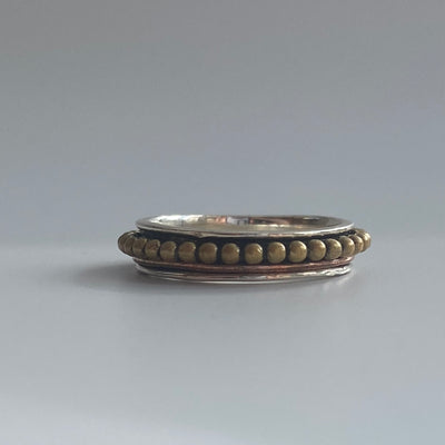 Silver Spinning Ring -  S