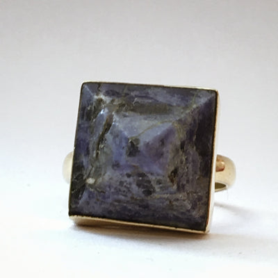 Point Cut Pyramid Ring - ForageDesign
