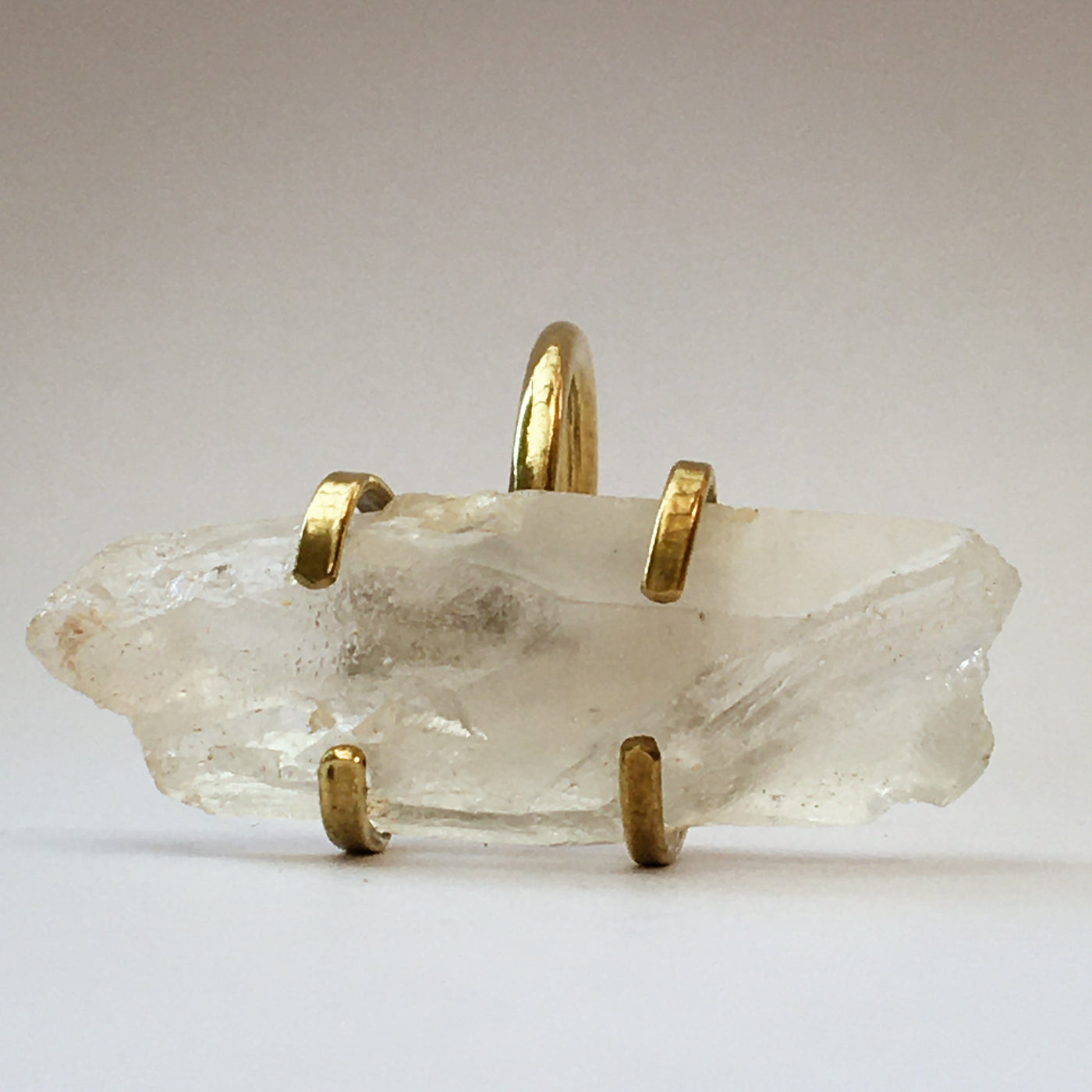 Quartz Shard Cage Ring - ForageDesign