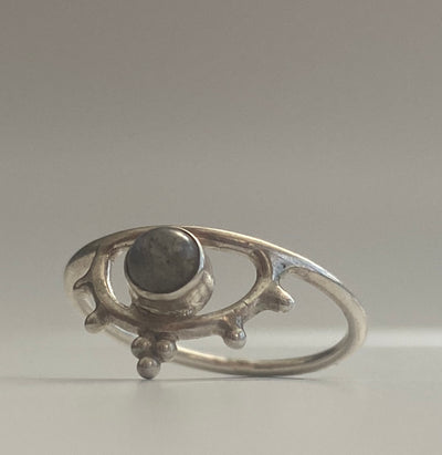 Labradorite Third Eye Ring - M/N