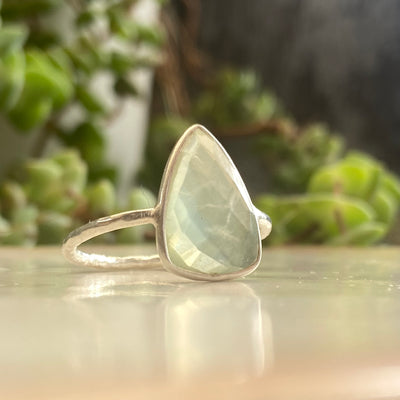 Aventurine Tri Ring - S