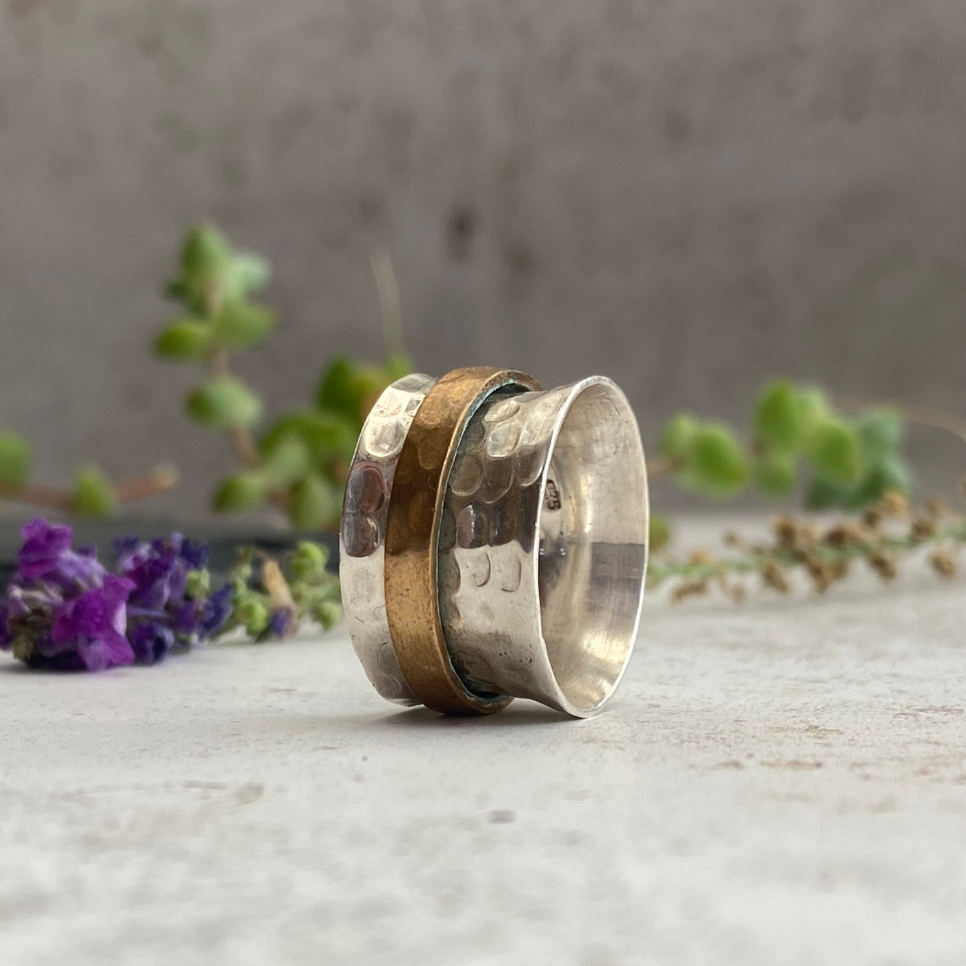 Silver Spinning Ring -  R/S