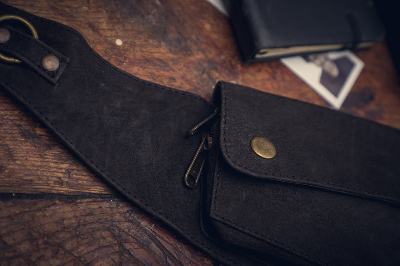 Leather Pouches, Heavy Cowhide, Three Sizes – WIAN Studios