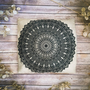 Printed Cushion - Mandala - ForageDesign