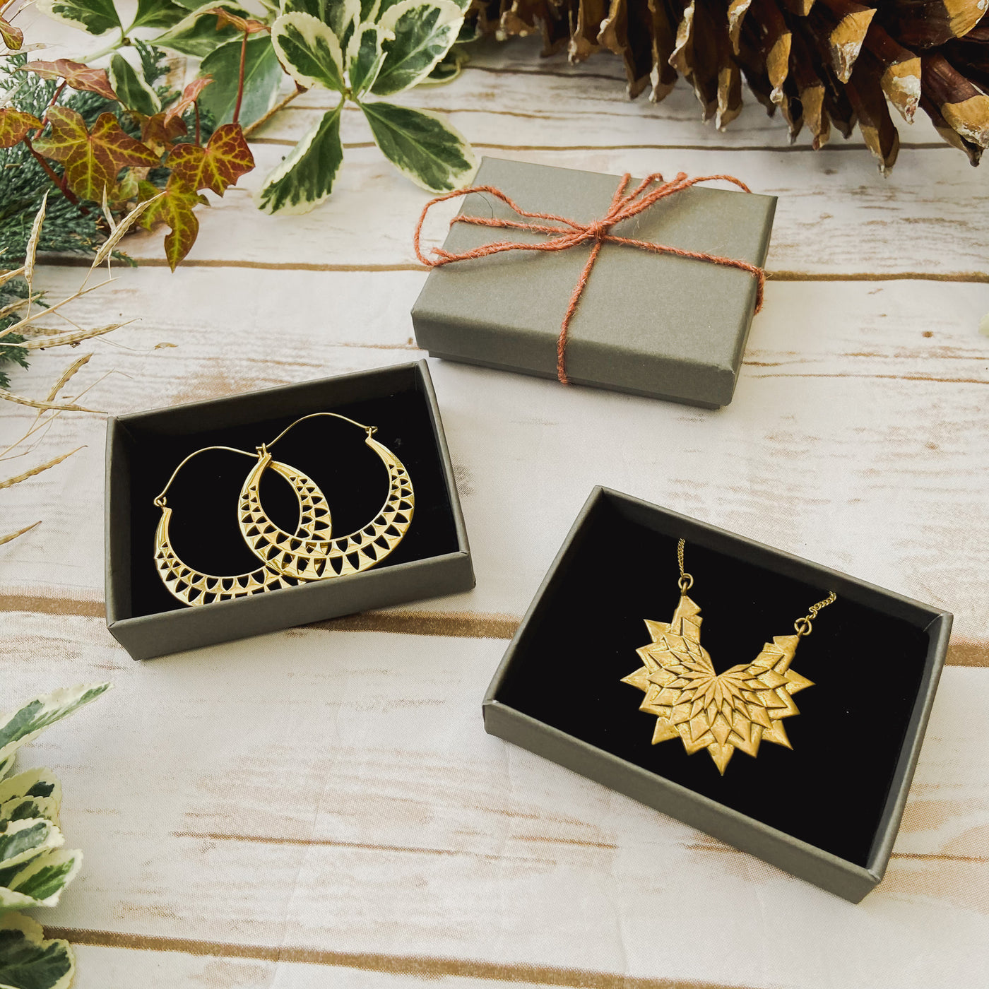 Earring & Necklace Gift Set - ForageDesign