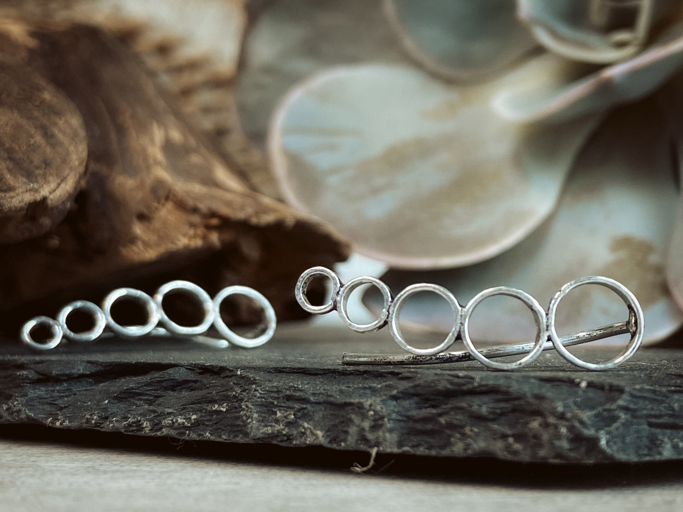 Silver Bubble Climbing Studs - ForageDesign