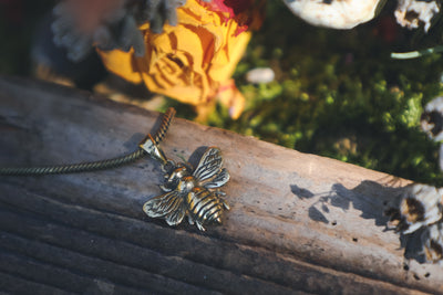 Honeybee Pendant - ForageDesign