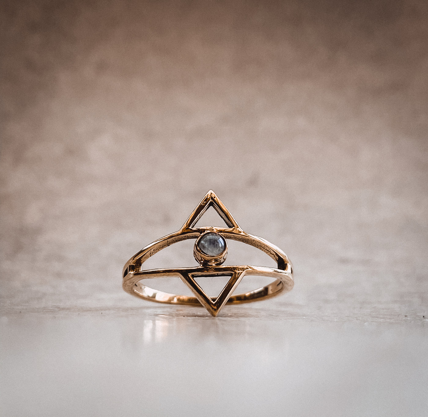 Conjus Ring - moonstone - ForageDesign