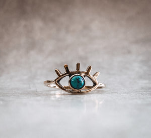 Evil Eye Ring - ForageDesign