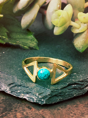 Elements Ring - Turquoise - ForageDesign