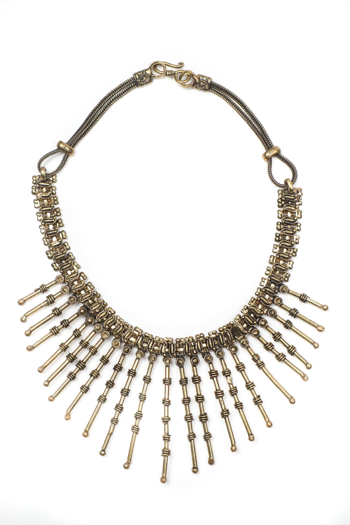 Chainmail Statement Necklace - Bahla - ForageDesign