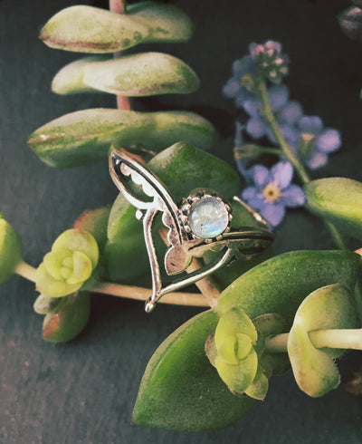 Pasca Ring - Moonstone - ForageDesign