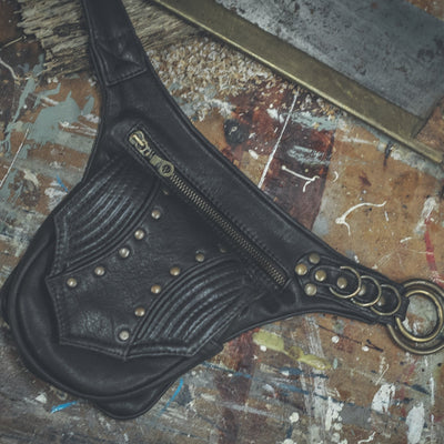 Leather Trapp Belt - ForageDesign