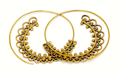 Hammered solstice spirals - ForageDesign