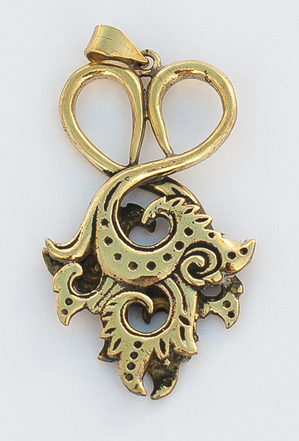 Double Tattoo Pendant - ForageDesign
