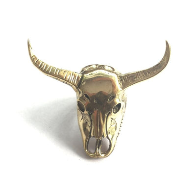 Buffalo Skull Ring - ForageDesign
