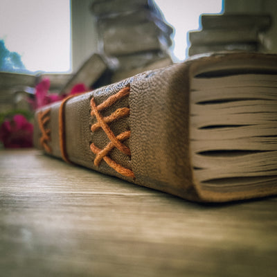 Leather Bound Book with Latch - ForageDesign