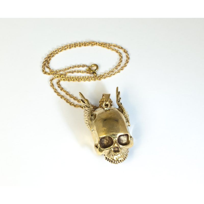 Flying Skull Pendant